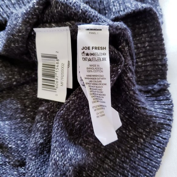 🔵 3/$30 - Joe Fresh Melange Crewneck Knit Sweater - Picture 6 of 6